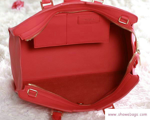 YSL cabas chyc bag original leather 5086 light red - Click Image to Close